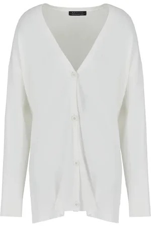 Armani Exchange Heren, Truien, Wit, Maat: XS Katoen
