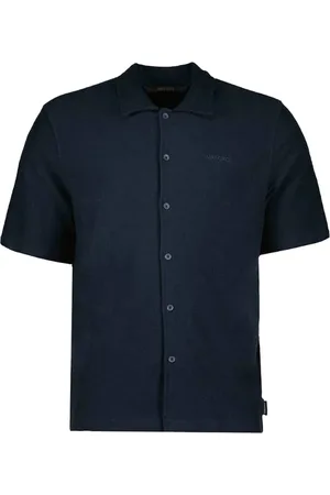 Airforce Heren, Overhemden, Blauw, Maat: S