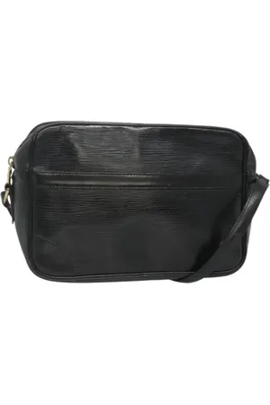 LOUIS VUITTON Dames, Pre-owned, Zwart, Maat: ONE Size Leer