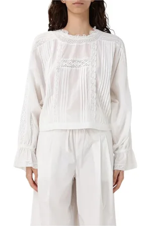 Twin-Set Dames, Blouses & Shirts, Wit, Maat: 2XS