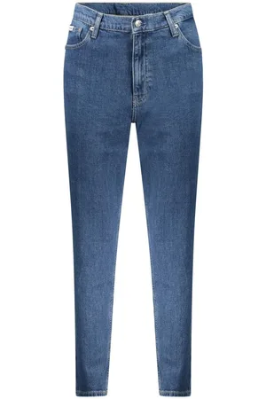 Calvin Klein Dames, Jeans, Blauw, Maat: W28 L28 Katoen