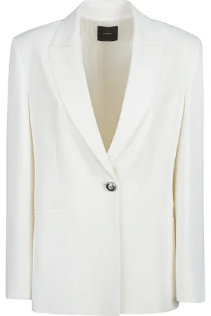 Pinko Dames, Jassen, Wit, Maat: 2XS