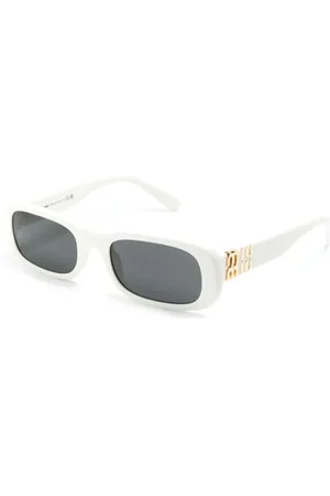 Miu Miu Dames, Accessoires, Wit, Maat: 53 MM