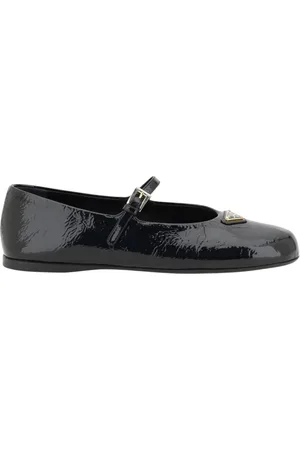 Prada Dames, Schoenen, Zwart, Maat: 38 1/2 EU