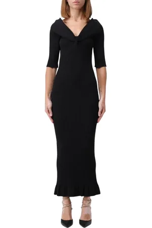 Serafini Dames, Jurken, Zwart, Maat: M Viscose
