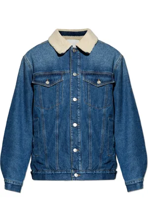 Isabel Marant Heren, Jassen, Blauw, Maat: M Katoen