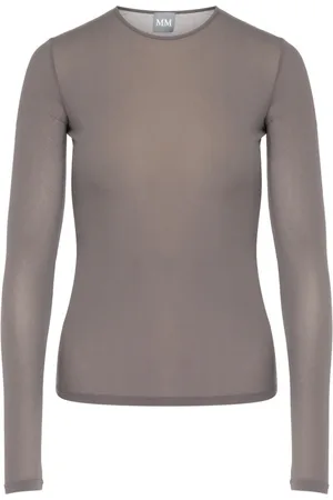 Max Mara Dames, Tops, Grijs, Maat: L Jersey
