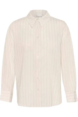 My Essential Wardrobe Dames, Blouses & Shirts, , Maat: S Linnen