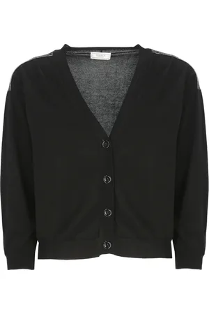 PESERICO SIGN Dames, Truien, Zwart, Maat: 2XS Katoen