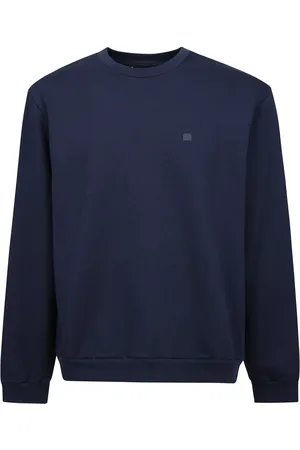 Acne Studios Heren, Sweatshirts & Hoodies, Blauw, Maat: M Katoen