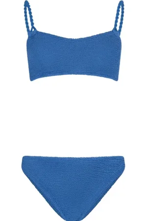 Hunza G Dames, Badkleding, Blauw, Maat: ONE Size