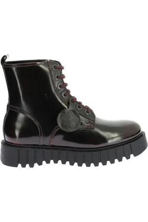 Kickers Dames, Schoenen, Zwart, Maat: 37 EU Leer