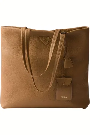 Prada Dames, Tassen, Bruin, Maat: ONE Size