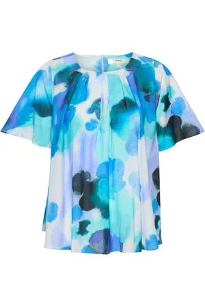 INWEAR Dames, Blouses & Shirts, Blauw, Maat: XS Katoen
