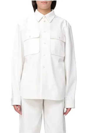 Jil Sander Dames, Blouses & Shirts, Wit, Maat: M