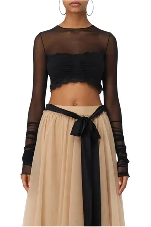 ANIYE BY Dames, Tops, Zwart, Maat: XS