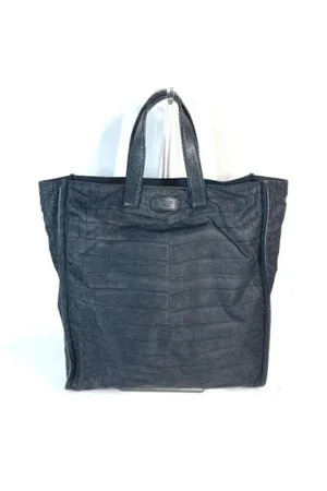 Fendi Dames, Pre-owned, Zwart, Maat: ONE Size Leer