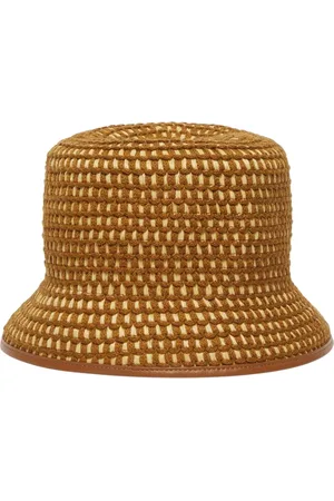 Max Mara Dames, Accessoires, Bruin, Maat: 56 CM Leer