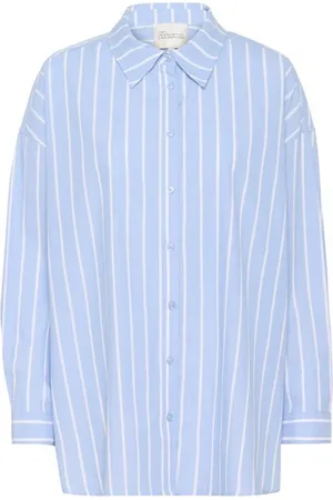 My Essential Wardrobe Dames, Blouses & Shirts, Blauw, Maat: S