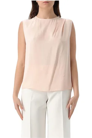Twin-Set Dames, Tops, Roze, Maat: 2XS Zijde
