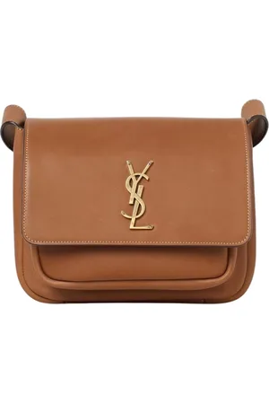 Saint Laurent Dames, Tassen, Bruin, Maat: ONE Size Leer