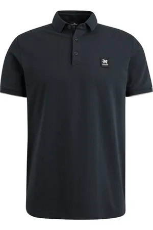 Vanguard Heren, Tops, Blauw, Maat: 3XL Piqué