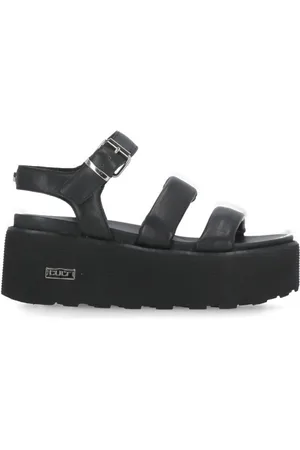 Cult Dames, Schoenen, Zwart, Maat: 38 EU Leer