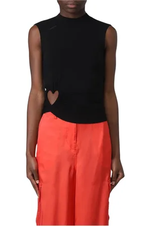 AMBUSH Dames, Tops, Zwart, Maat: XS