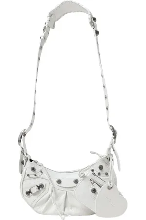 Balenciaga Dames, Tassen, Wit, Maat: ONE Size Leer