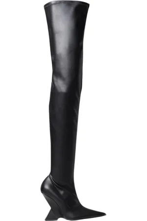 The Attico Dames, Schoenen, Zwart, Maat: 36 EU Leer