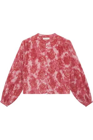 MAISON HOTEL Dames, Blouses & Shirts, Roze, Maat: S