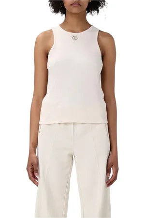 Twin-Set Dames, Tops, Roze, Maat: XL Katoen