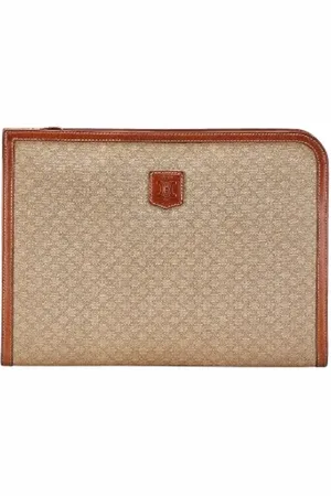 Céline Dames, Pre-owned, Bruin, Maat: ONE Size Leer