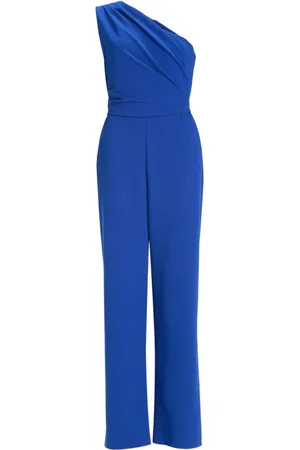 Swing Dames, Jumpsuits & Playsuits, Blauw, Maat: M Jersey