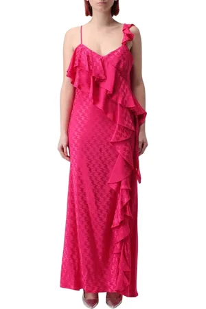 Msgm Dames, Jurken, Roze, Maat: S Zijde