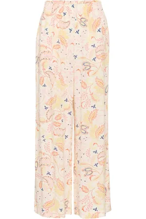Part Two Dames, Broeken, Veelkleurig, Maat: 2XL Viscose