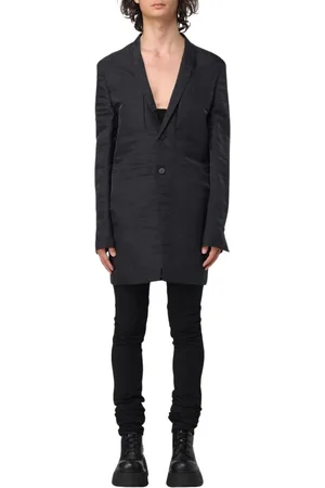 Rick Owens Heren, Mantels, Zwart, Maat: M