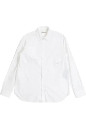 Jil Sander Heren, Overhemden, Wit, Maat: 2XL Katoen