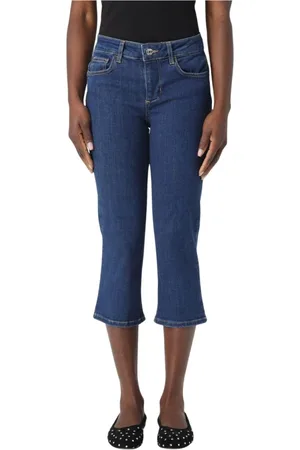 Liu Jo Dames, Jeans, Blauw, Maat: W27 Katoen