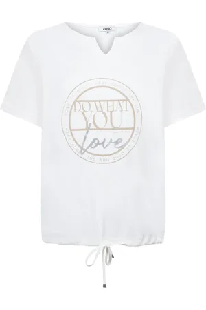 ZOSO Dames, Tops, Wit, Maat: M