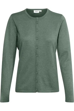 Saint Tropez Dames, Truien, Groen, Maat: S