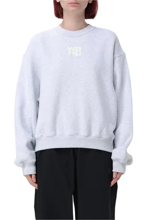 Alexander Wang Dames, Sweatshirts & Hoodies, Grijs, Maat: XS Katoen