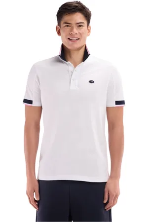 Eden Park Heren, Tops, Wit, Maat: 2XL Katoen