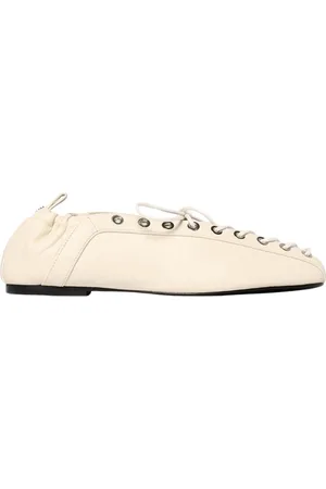 Ganni Dames, Schoenen, Wit, Maat: 39 EU