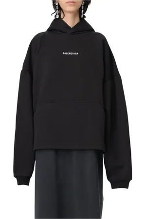 Balenciaga Dames, Sweatshirts & Hoodies, Zwart, Maat: M