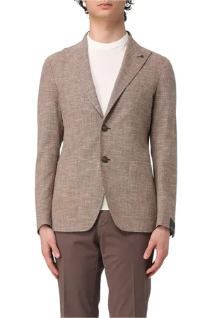 TAGLIATORE Heren, Jassen, Bruin, Maat: XL Linnen