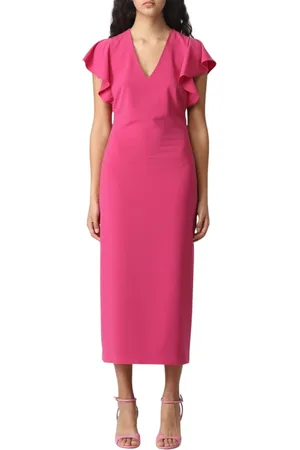 Patrizia Pepe Dames, Jurken, Roze, Maat: 2XS