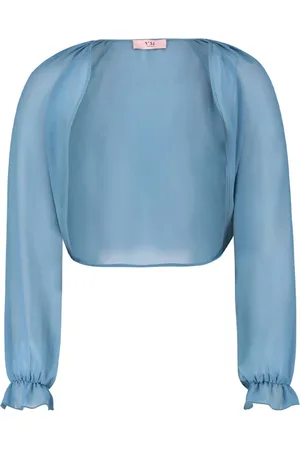 Vera Mont Dames, Jassen, Blauw, Maat: S Poliester
