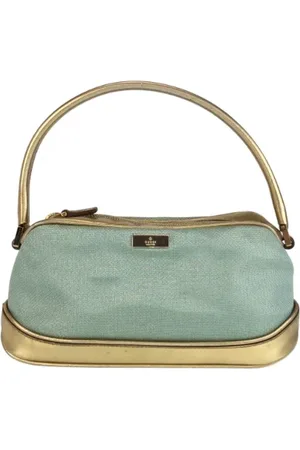 Gucci Dames, Pre-owned, Groen, Maat: ONE Size Leer