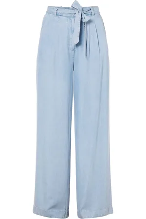 beaumont Dames, Broeken, Blauw, Maat: S
